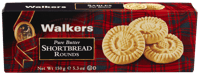 Walkers Pure Butter Shortbread Rounds 150g