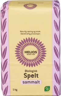 Økologisk Speltmel Sammalt 1kg Helios