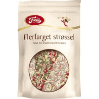 Flerfarget Strøssel 100g