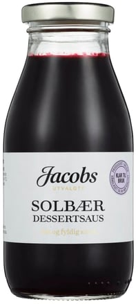 Dessertsaus Solbær 250ml Jacobs Utvalgte