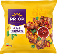 Kylling Vingeklubb Grillet 1kg Prior