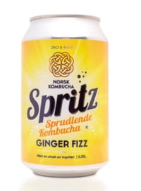 Spritz Kombucha Gingerfizz 0,33l boks