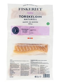 Torskeloin u/Skinn 4x125g Godehav