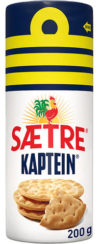 Kaptein Kjeks 200g Sætre