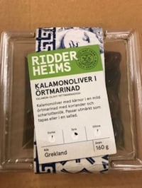 Kalamonoliven Urtemarinade 160g Ridderheims