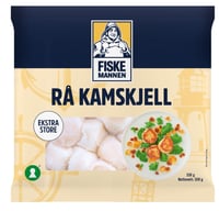 Kamskjell Msc Rå 300g Fiskemannen