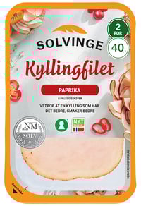 Kyllingfilet med Paprika 80g Solvinge