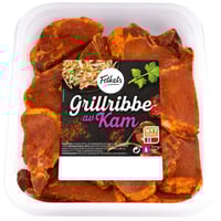 Svin Grillribbe Av Kam Krydret Folkets