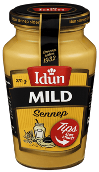 Idun Mild Sennep 270g