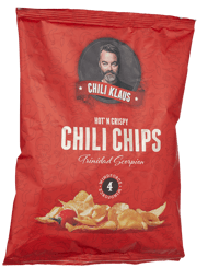 Chili Chips Vindstyrke 4, 150 g