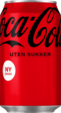 Coca-Cola Uten Sukker 0,33l