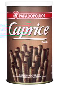 Wafer Rolls m/Sjokoladekrem 115g Caprice