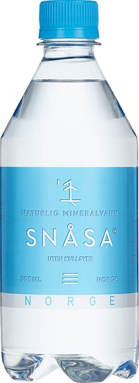 Naturlig Mineralvann 0.5l Snåsavann