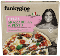 Funkygine Pizza Mozzarella & Pesto 395g