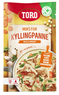 Toro Kyllingpanne Mild & Kremet 63g