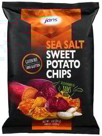Jans Sweet Potato Chips Sea Salt