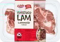 Lam Lårskiver Hverdagslam Ca500g Gilde
