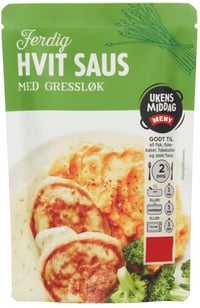 Hvit Saus m/Gressløk 2dl Meny
