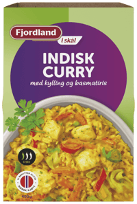 Fjordland Indisk Curry Skål 400g