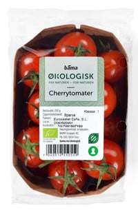 Cherrytomat Rød 250g Økologisk