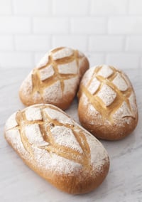 Deigemne Landbrød Lys 600gx17stk