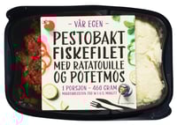 Fisk Pestobakt m/Potetmos 460g Matbørsen