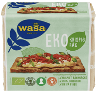 Wasa Eko Krispig Råg Økologisk 180g