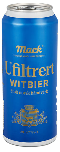 Mack Witbier Ufiltrert 0,50l bx