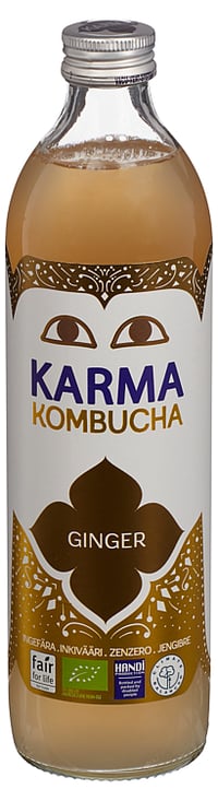 Kombucha Ingefær 500ml Karma