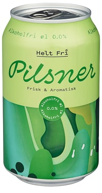 Helt Fri Pilsner 0,33l bx