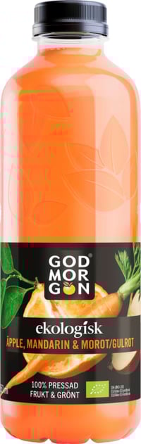 God Morgen Juice Mandarin Gulrot 850ml