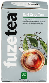 Fuze Tea Earl Grey 12 X20 Poser