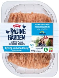 Karbonadedeig Kylling 400g Kyllinggården