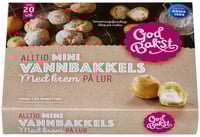 Mini Vannbakkels 20stk 250g God Bakst