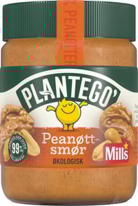 Peanøttsmør Økologisk 350g Plantego'