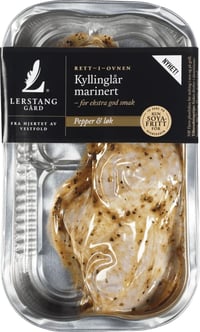 Kyllinglår Marinert 260g Lerstang