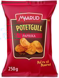 Potetgull Paprika 250g Maarud