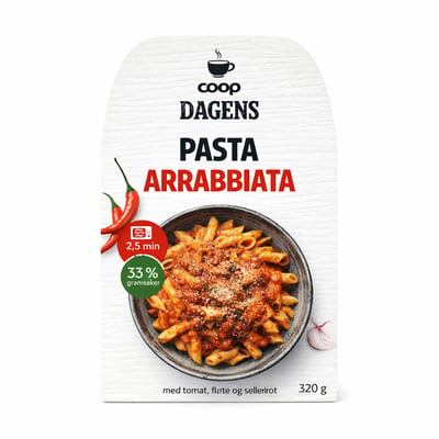 Coop Dagens Pasta Arrabbiata