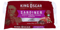 King Oscar Sardiner Mediterranean 106g