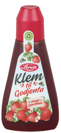 Lerum Jordbær Klem 410g