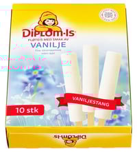 Vaniljestang Pinneis 10 stk, 370 ml