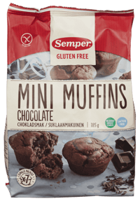 Semper Sjokomuffins Glutenfri 6stk