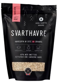 Havregryn Lettkokte 500g Den Sorte Havre