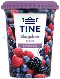 Yoghurt Skogsbær 500g Tine