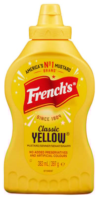 Mustard Yellow Classic 397g Frenchs