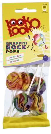 Graffiti Rock Pops 60g Look-o-look