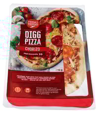 Pizza Chorizo 310g Fersk&Ferdig