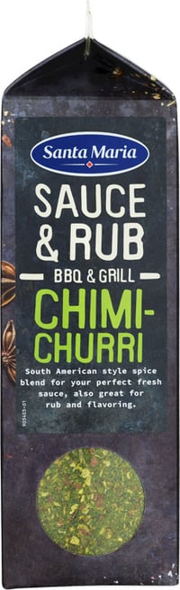 Bbq Sauce & Rub Mix Chimichurri 350g Santa Maria