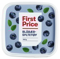 Blåbærsyltetøy 960g First Price