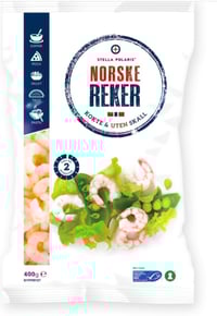 Norske Reker 400g Stella Polaris